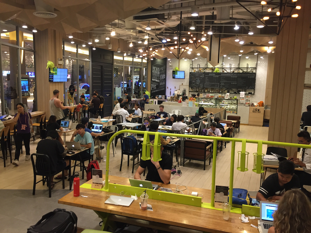 CAMP coworking space at Maya Mall