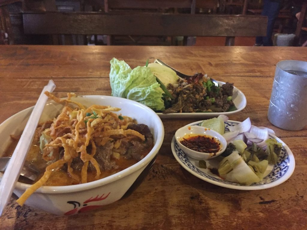 You will eat a lot of Khao Soi