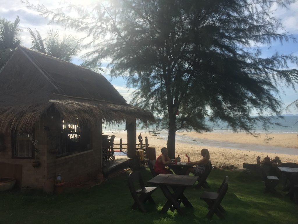 The little drink shack just in front of my bungalow that I'd stroll over to for a sunset cocktail most days.