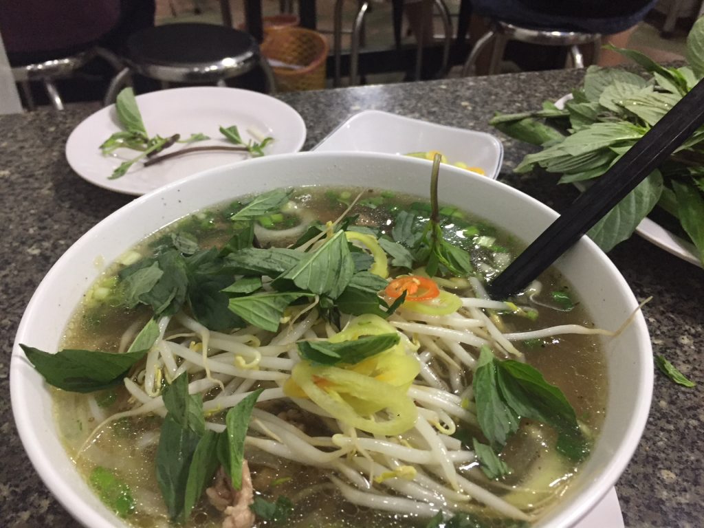 Fresh Pho at any hour of the day, always at a reasonable price.