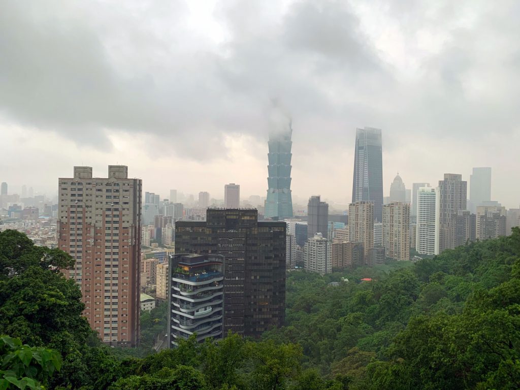 The view from Elephant Mountain. It happened to be a pretty overcast day when I went, but still a very striking view.