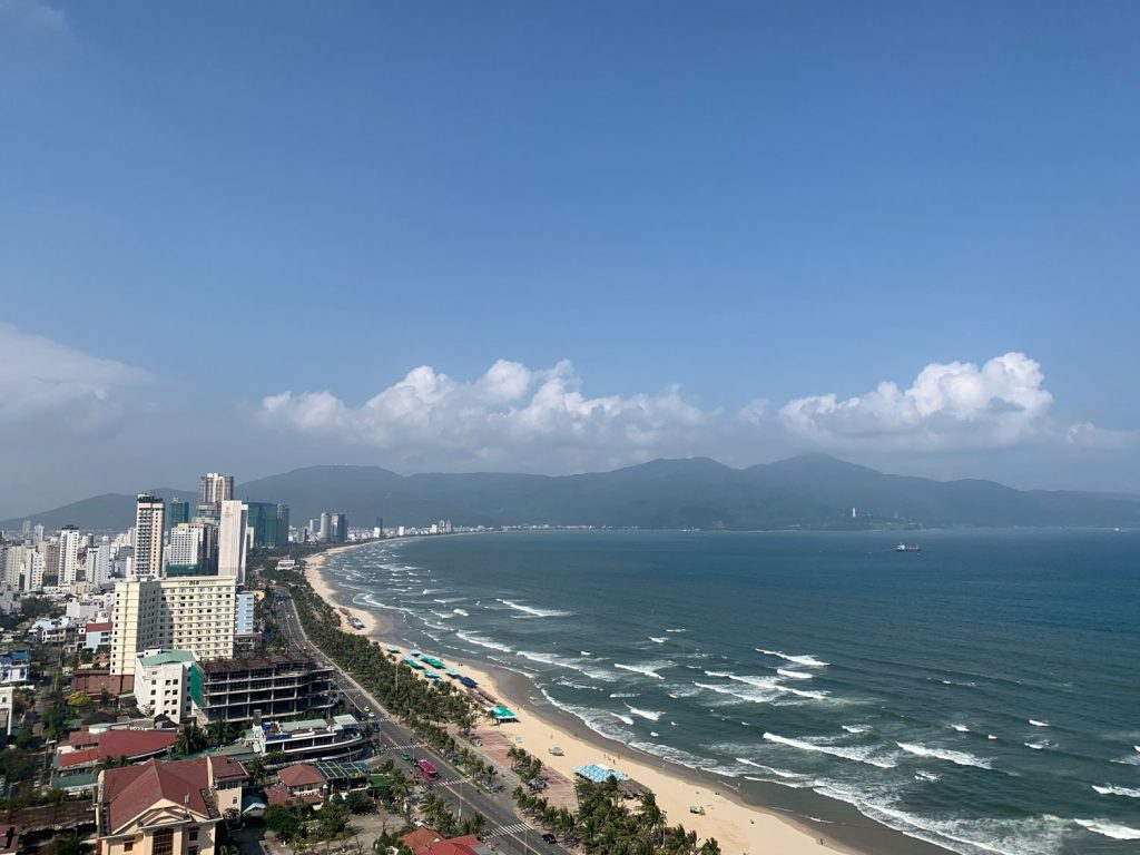 The View out over My An/My Khe Beach from my Da Nang apartment